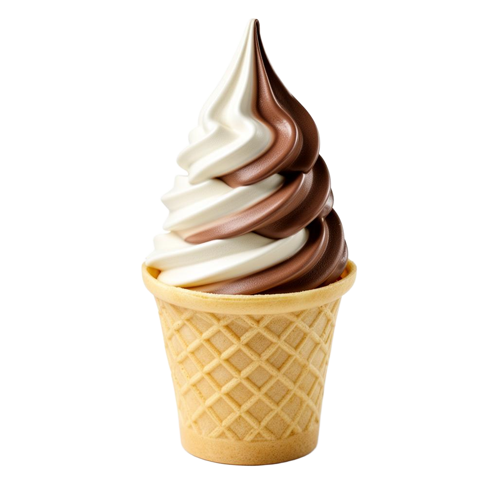 UK Ice Cream soft serve cone